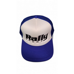 RALLY SPORT TRUCKER gyerek sapka, királykék